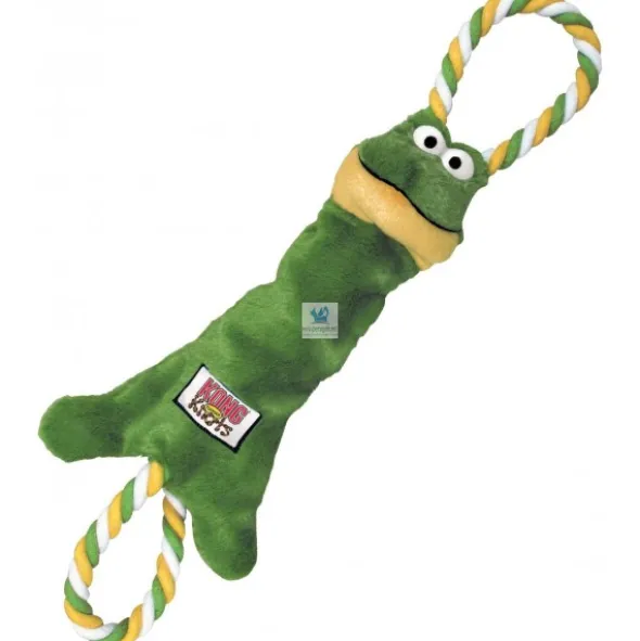 KONG TUGGER KNOTS FROG S/M Juguete para Perros
