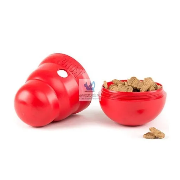 KONG WOBBLER Juguete para Perro Dispensador de comida