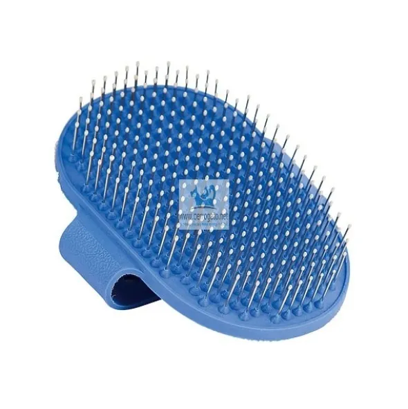 MANOPLA TERRIER AZUL 13 x 8 cm Cepillo para Perros
