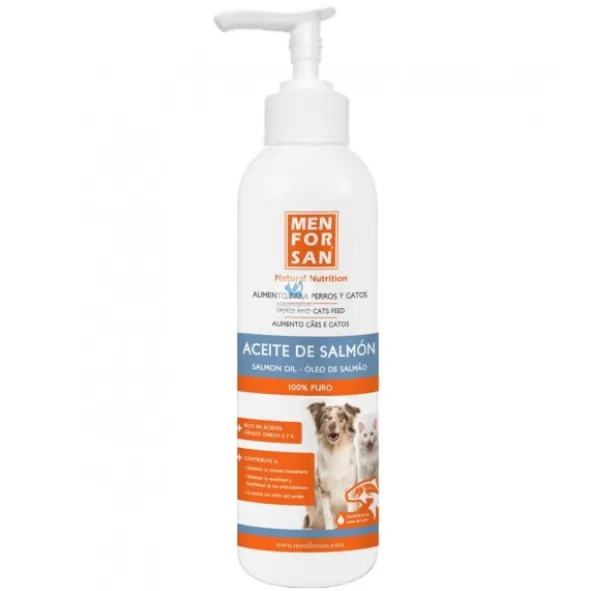 MENFORSAN ACEITE SALMON PERROS-GATOS 500 ml Comida para perros y gatos