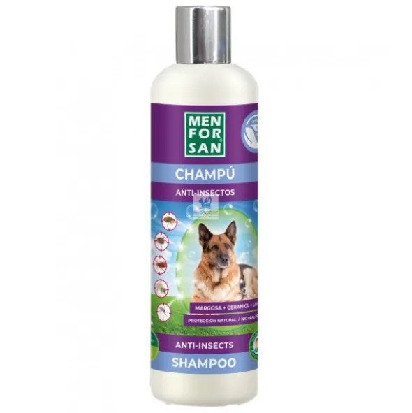 MENFORSAN CHAMPU PERRO ANTI INSECTOS 300 ml Champu para Perros