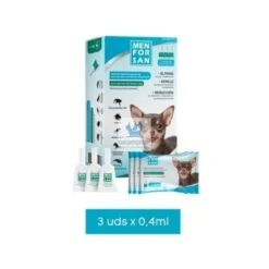 MENFORSAN 3 PIPETAS ANTIPARASITARIAS PERROS hasta 4 Kg Antiparasitario externo