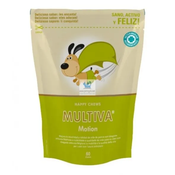 MULTIVA MOTION 60 CHEWS Antiinflamatorio articular para perros