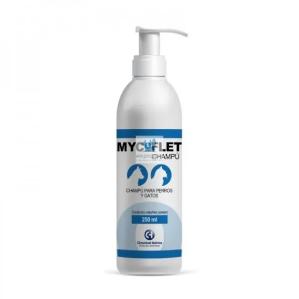 MYCOFLET CHAMPU 250 ml Tiña en perros y gatos