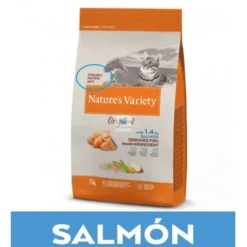 Natures Variety Cat Original Sterilized Salmón 7 Kg Comida gara Gatos