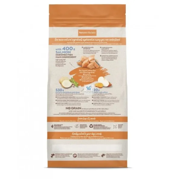 Natures Variety Original Grain Free Junior Salmón 12 Kg Pienso para Perros