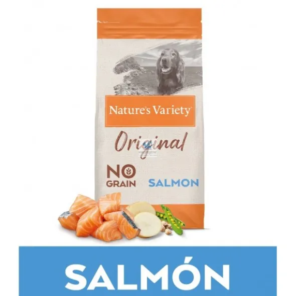 Natures Variety Original Grain Free Medium Adult Salmón 12 Kg Pienso para Perros