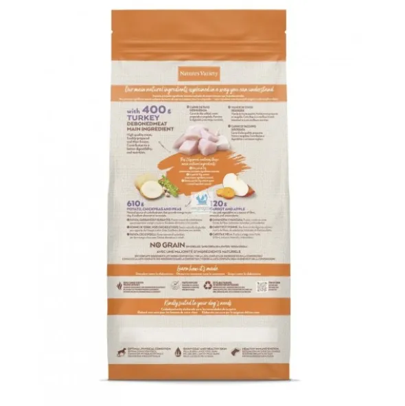 Natures Variety Original Grain Free Medium Adult Turkey 12 Kg Pienso para Perros