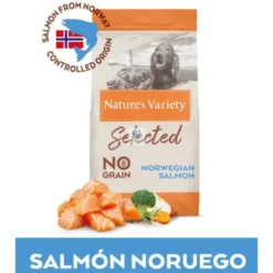 Natures Variety Selected Grain Free Medium Adult Salmón 12 Kg Pienso para Perros