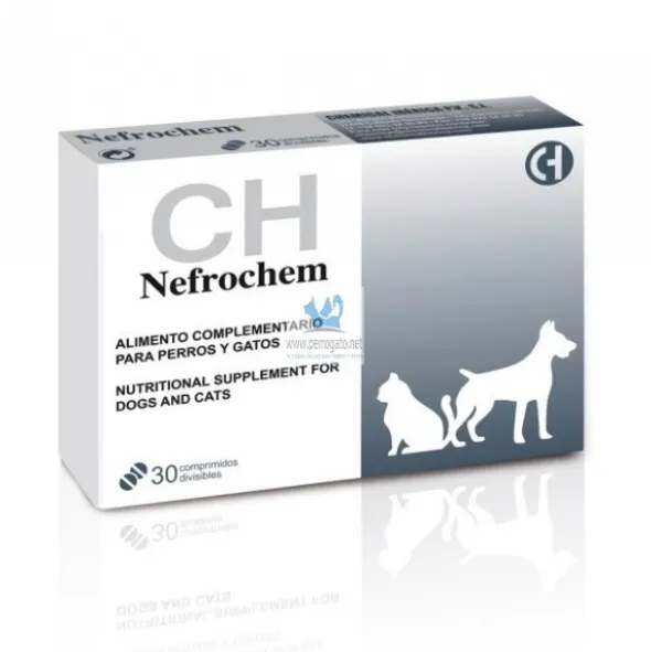 NEFROCHEM COMPRIMIDOS Insuficiencia Renal en Perros y Gatos