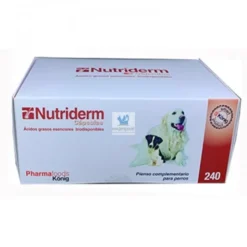 NUTRIDERM Capsulas Complemento Dermatológico para Perros y Gatos