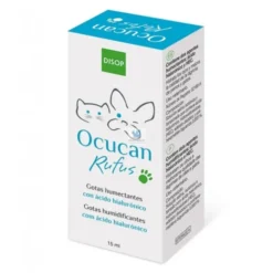 OCUCAN RUFUS 15 ml Humectante Ocular para Perros y Gatos