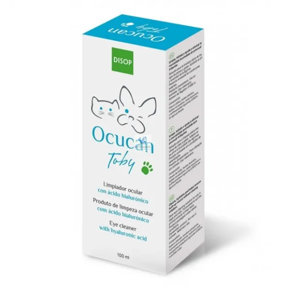 OCUCAN TOBY Limpiador Ocular para Perros y Gatos
