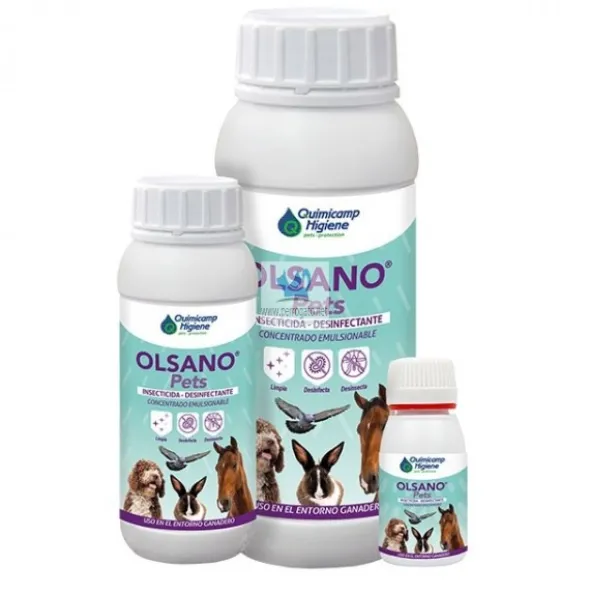 OLSANO PETS Insecticida y Desinfectante en Solución