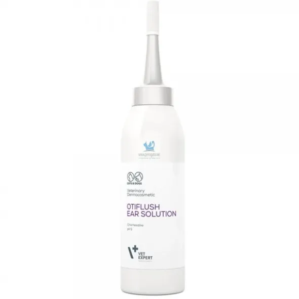 Otiflush Ear Solution 125 ml Otitis de perros y gatos