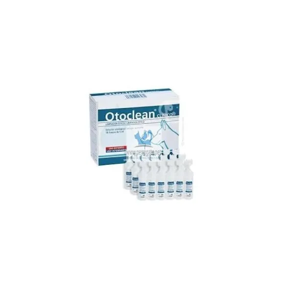 OTOCLEAN 18X5 ml Limpiador Otico para perros y gatos