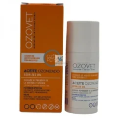 OZOVET ACEITE OZONIZADO Regenerador Dermico para Perros y Gatos
