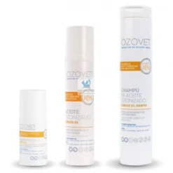 OZOVET CHAMPU DE ACEITE OZONIZADO 250 ml Champu para Perros y Gatos