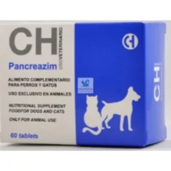 PANCREAZIM 60 Comprimidos Pancreatitis en Perros y Gatos