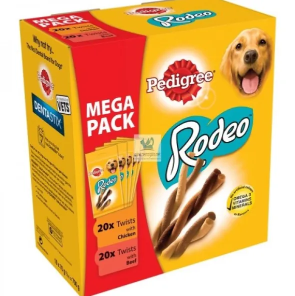 PEDIGREE SNACK RODEO 20x70 g Snack para Perros