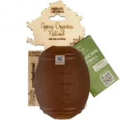 PELOTA RUB FUTBOL AMERICANO GRANDE 10 x 14 cm Juguete para perros