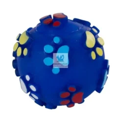 PELOTA VINILO CON PISADAS CON RUIDO Juegos de Perros y Gatos