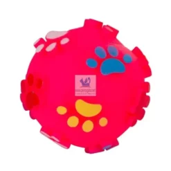PELOTA VINILO CON PISADAS CON RUIDO Juegos de Perros y Gatos