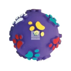 PELOTA VINILO CON PISADAS CON RUIDO Juegos de Perros y Gatos