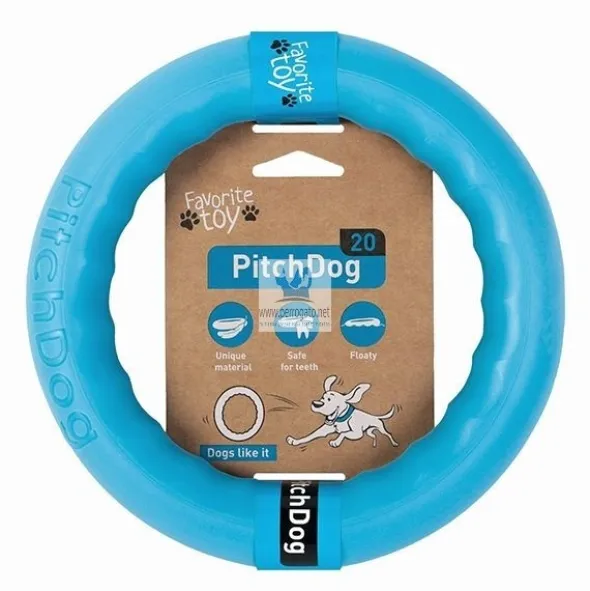 PITCHDOG ARO 20 cm Varios Colores Juguete para Perros