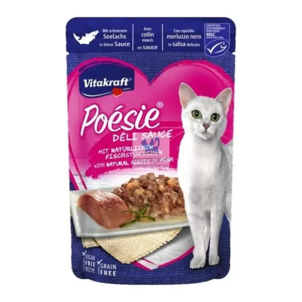 POESIE DELI SAUCE POUCH 23 x 85 g Comida para Gatos