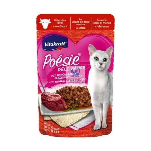 POESIE DELI SAUCE POUCH 23 x 85 g Comida para Gatos
