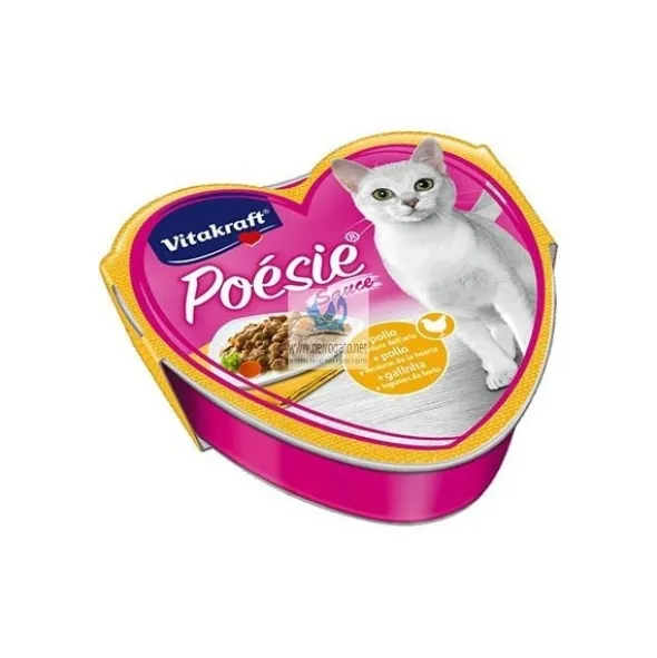 POESIE 15x85 g SALSA TARRINA Comida para Gatos