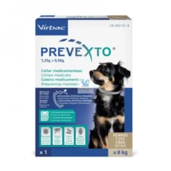 PREVEXTO PERRO 38 cm Collar Antiparasitario externo para perros