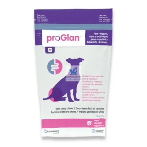 PROGLAN SABOR 30 CHEWS Problemas en Glandulas anales en perros