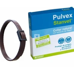 PULVEX Collar Antparasitario Repelente de insectos Collares para perros