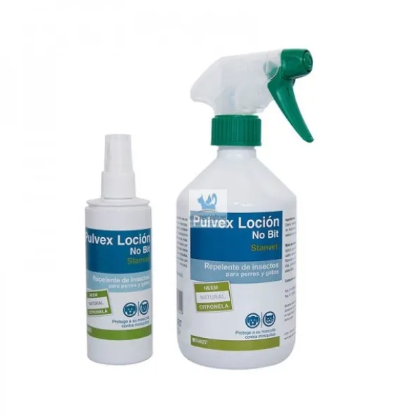PULVEX LOCION REPELENTE INSECTOS 125 ml Spray para Perros y Gatos