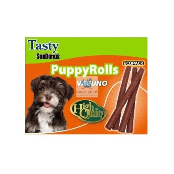 PUPPY SNACKS ROLLS 55 g x 40 unidades Snacks para perros