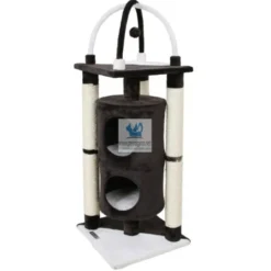 RASCADOR ARBOL ONYX NEGRO/BLANCO 107 cm Juguetes para gatos