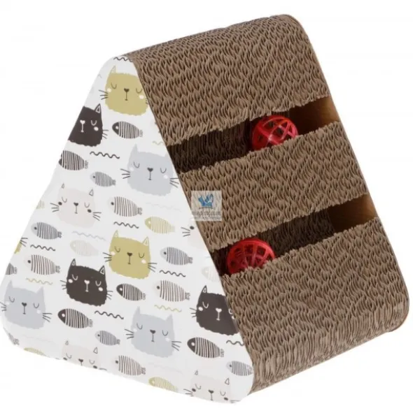 RASCADOR CARTON BOON 22,4x26x26 cm Juguetes para Gatos