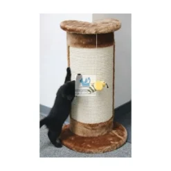 RASCADOR COLUMNA CORNER 58 cm Con ABEJA Juguete para Gatos