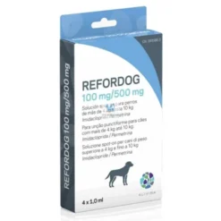 REFORDOG 4 PIPETAS Antiparasitario Para perros