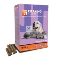 RELAXING PHARMA SNACKS 60x4 g Ansiedad en perros y gatos