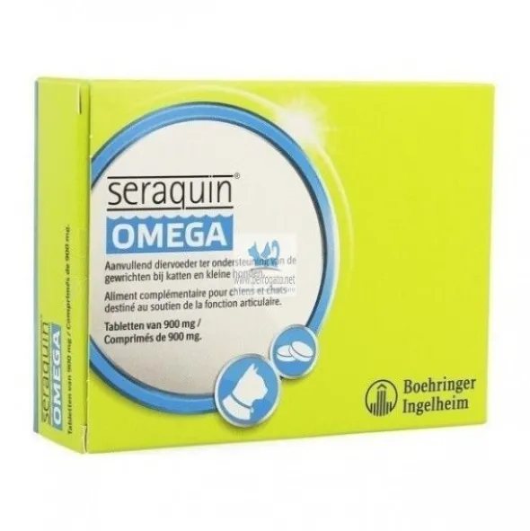SERAQUIN OMEGA 60 Comprimidos Condroprotector para perros
