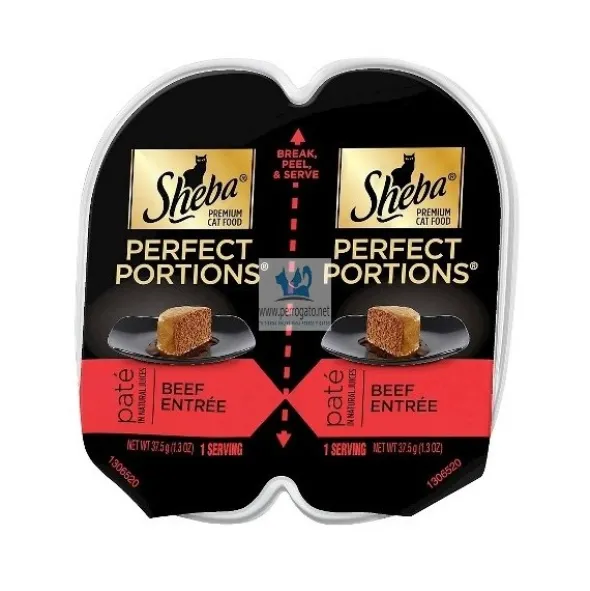 SHEBA SINGLE CLASICO TARRINA PATE 22 x 85 g Comida para Gatos