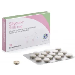 SILYCURE 160 mg 30 Comprimidos Protector Hepático para Perros y Gatos
