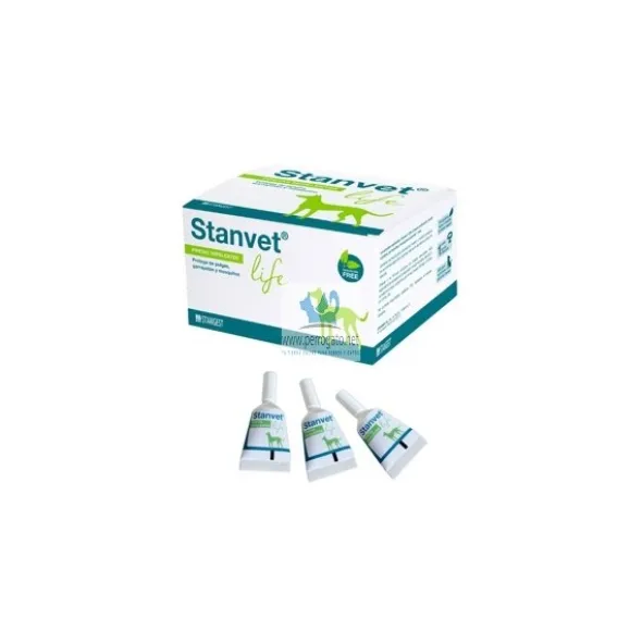 STANVET LIFE PERRO 12 Pipetas Repelente Antiparasitario para Perros