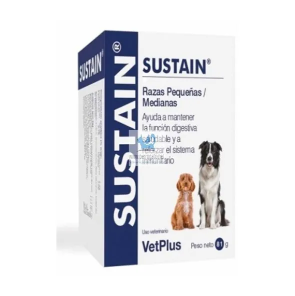 SUSTAIN PERRO 30 Sobres Probiotico para perros