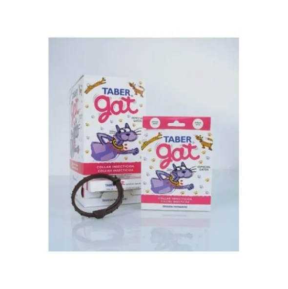 TABERGAT COLLAR INSECTICIA Antiparasitario Externo para gatos