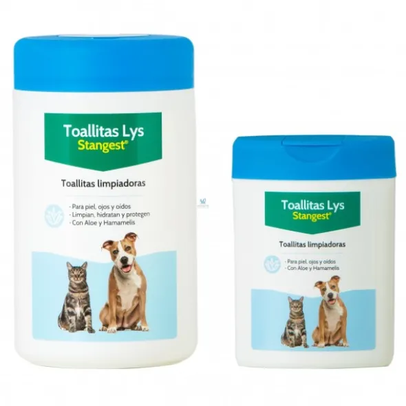 TOALLITAS HIGIENICAS LYS OJOS-OIDOS para Perros