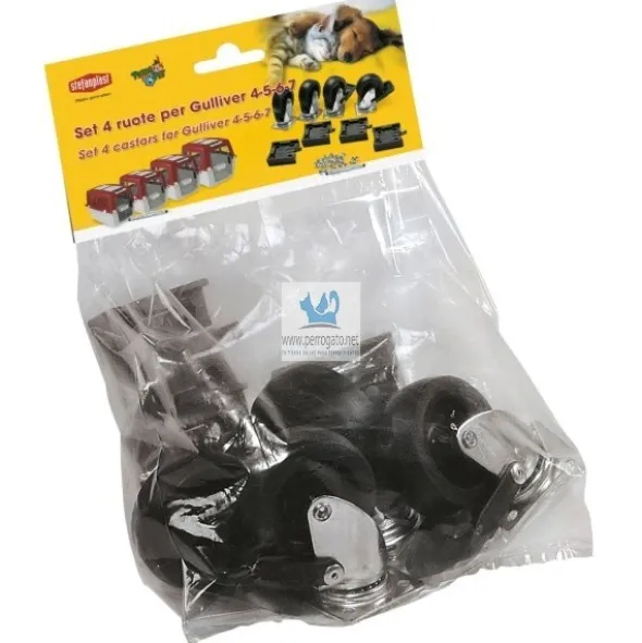 TRANSPORTIN GULLIVERT MEGA JUEGO 4 RUEDAS Transporte para Perros